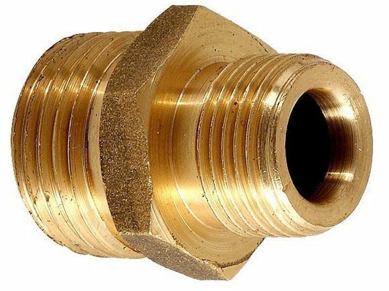 1/2" - 1/8" SARI ORANTILI NİPEL