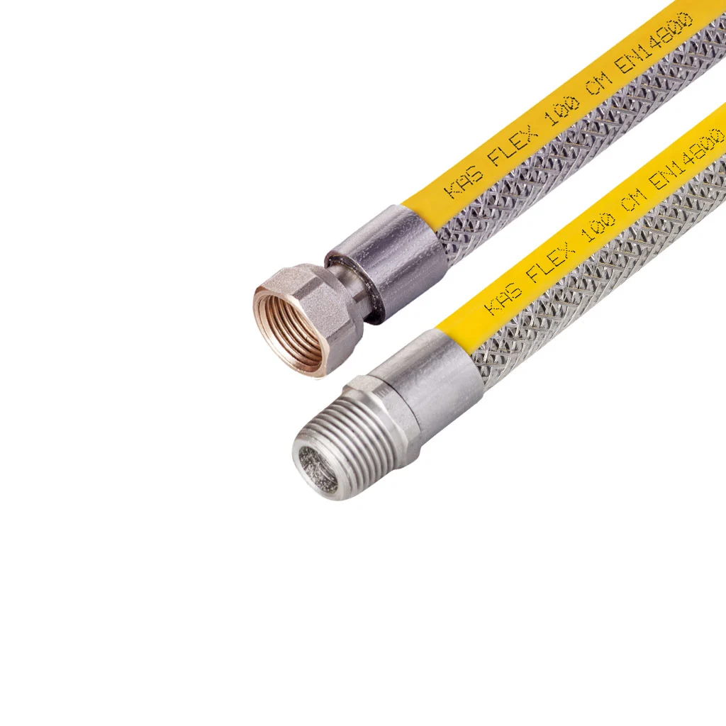 1/2"-1/2" 100 CM ÖRGÜLÜ GAZ FLEX