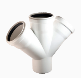 100*100 PVC ÇİFT ÇATAL PLASTHERM (TİP 1)
