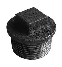 1 1/2" SİYAH DEMİR TAPA