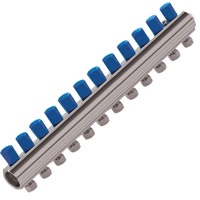 1 1/4"VANALI KOLLEKTÖR(12 DELİKLİ)